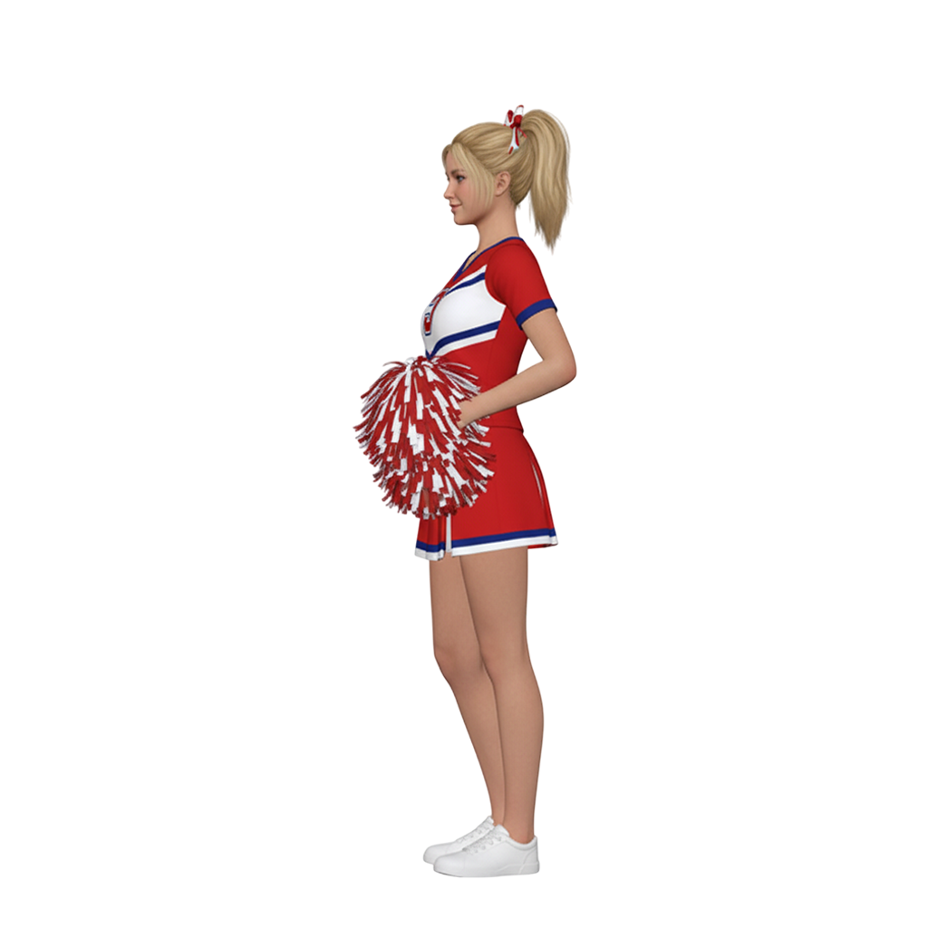 Pom-Pom Energy Customized Ultra-High-Definition 3D Printed Full-Color Resin Figurine