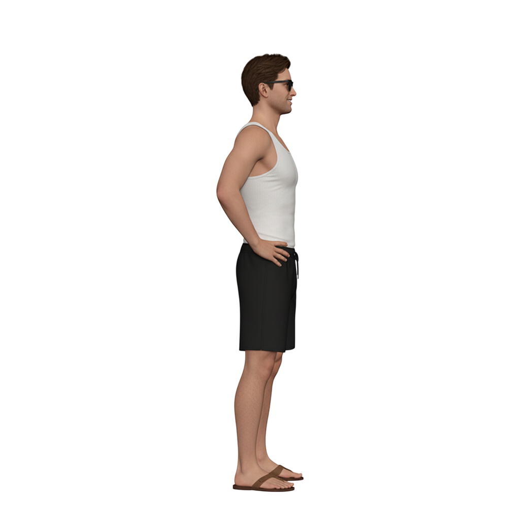 Beach Getaway Customized Ultra-High-Definition 3D Printed Full-Color Resin Figurine