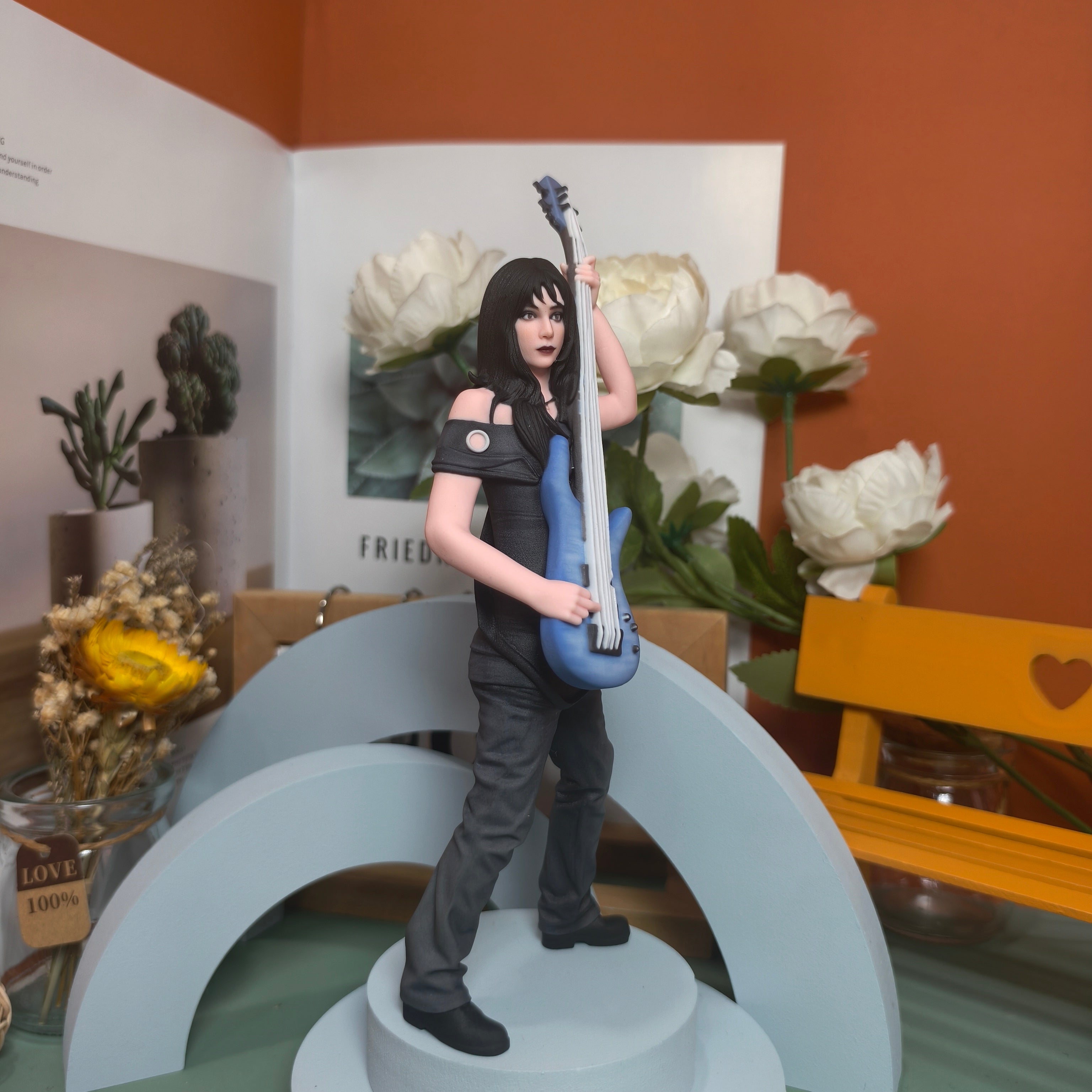 Customized ultra-high-end high-precision restoration 3D printing full-color resin commemorative gift doll Figurine